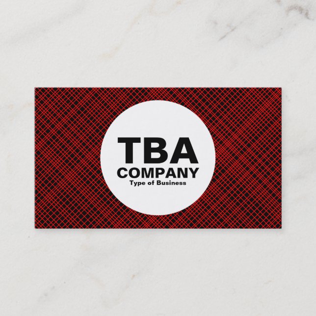 Cirkel - Röda Linjerna Visitkort (Framsida)