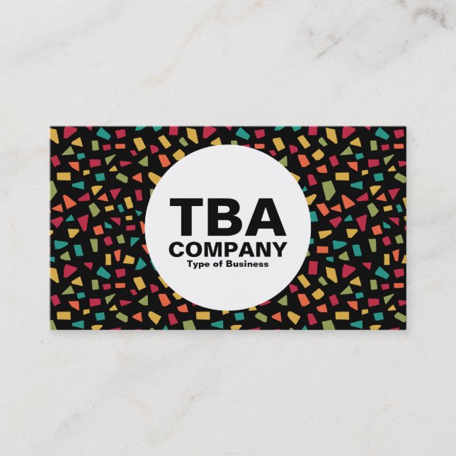 Cirkel - Varv - Färg 02 Visitkort (Framsida)