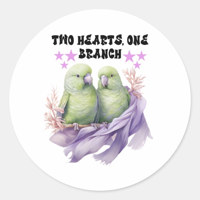 Cirkeldekal Runt Klistermärke (Framsida)