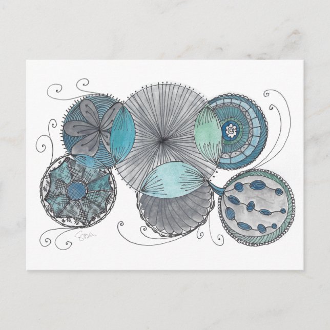 Cirkeldocka vykort (Framsida)