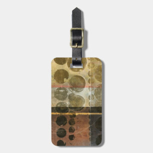 Cirkeldroppar av Grönt Bagagebricka