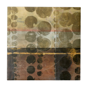 Cirkeldroppar av Grönt Kakelplatta