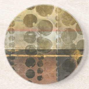 Cirkeldroppar av Grönt Underlägg