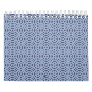 cirkelformade former sömlösa mönster kalender