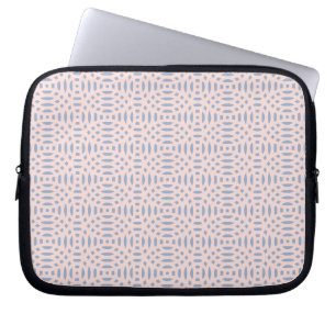 cirkelformade former sömlösa mönster laptop fodral