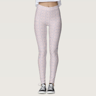 cirkelformade former sömlösa mönster leggings