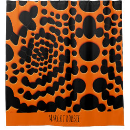 Cirkelformer, Orangens Abstrakt, geometriskt Mönst