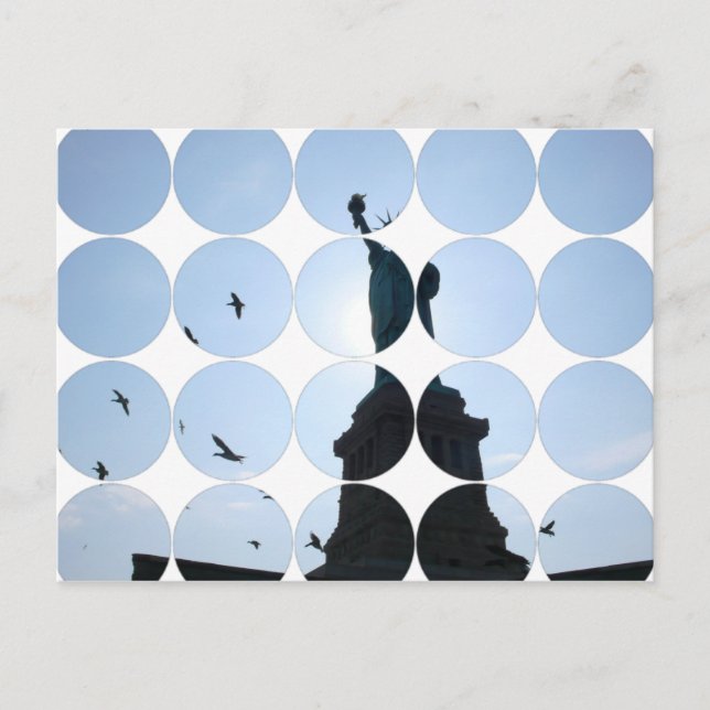 Cirkelfotovykort Vykort (Framsida)