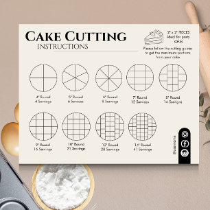 Cirkelguide för cake Caking CEG Bröllop enkel Anteckningskort