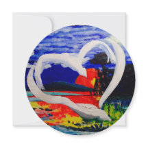 Cirkelhälsningskort