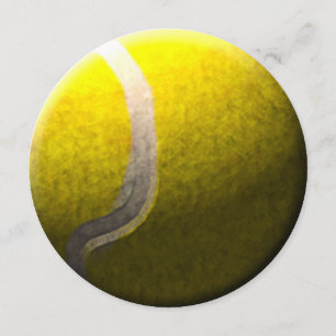 Cirkelinbjudningar till Tennis boll Inbjudningar