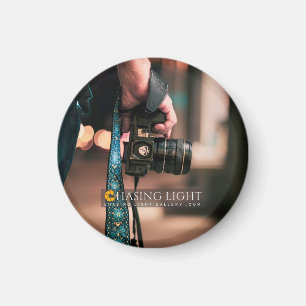Cirkelmagnet "Chasing Light Gallery" Magnet