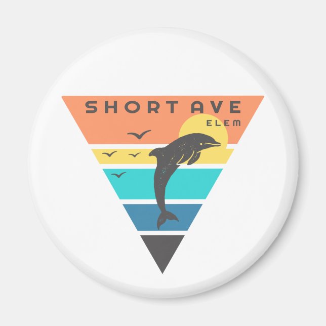 Cirkelmagnet Magnet (Framsidan)