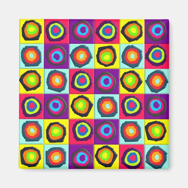 cirkelmönster magnet (Framsidan)