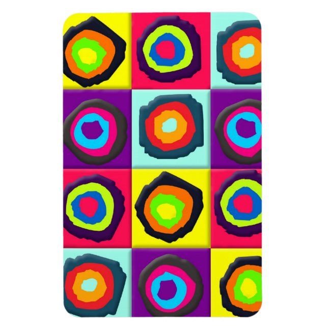 cirkelmönster magnet (Vertikal)