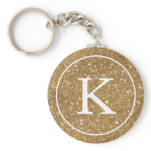 Cirkeln Faux Guld Glitter | Monogram första gången