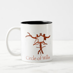 Cirkeln Willis Brain Anatomy Neuro Två-Tonad Mugg