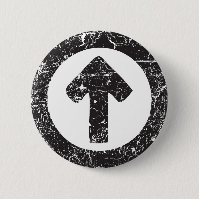 Cirkelpil Knapp (Framsida)