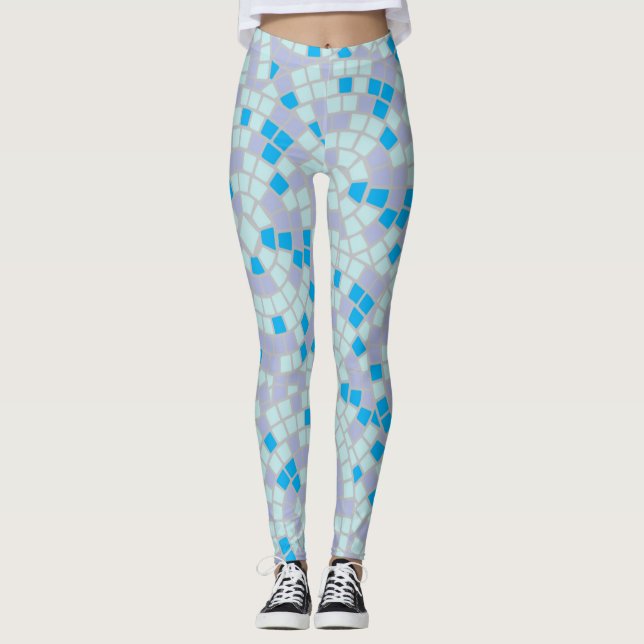 Cirkelplattor Leggings (Framsida)