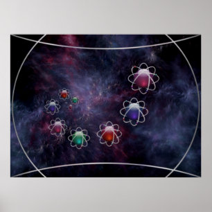 Cirkelresonanspruta Poster