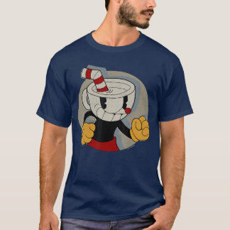 Cirkelsporträtt Videospel tjej T Shirt