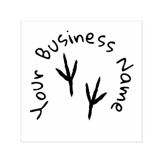 Cirkeltext och självtryckande tryckfärg i Frimärke Självfärgande Stämpel (Design)