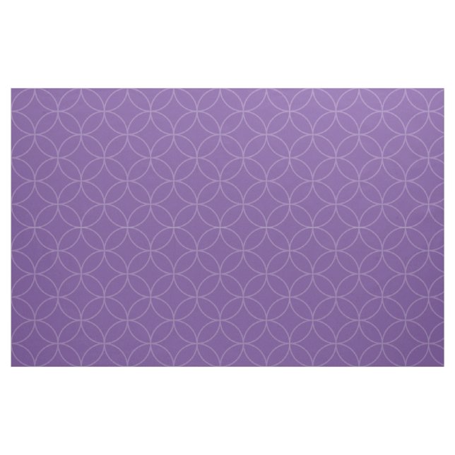 Cirkeltrans. Sömlös Mönster vit + rygg. Tyg (Fat Quarter)