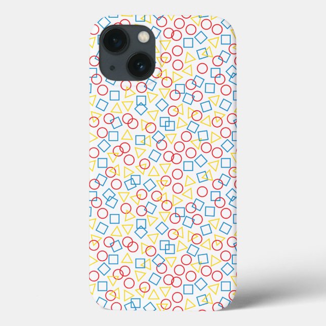 Cirkeltriangel Fodral-Mate iphone case (Baksida)