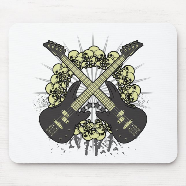 Cirkla av döskallar musmatta (Framsidan)