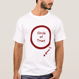 Cirkla av förtroende t-shirt