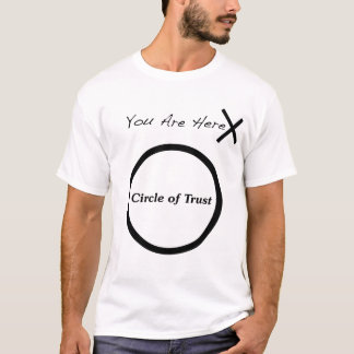 Cirkla av förtroende tee shirt