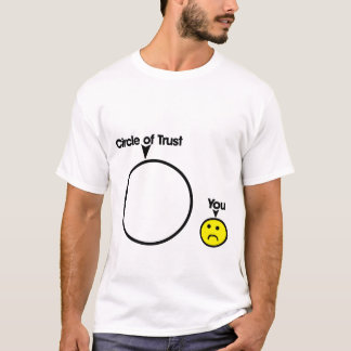 Cirkla av förtroendeskjortan t-shirt