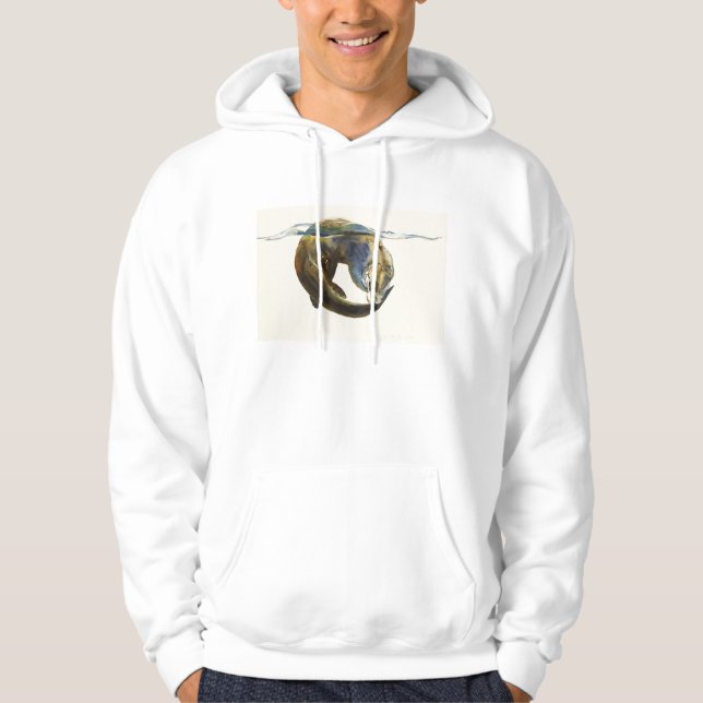 Cirkla av liv 2014 sweatshirt med luva (Framsida)