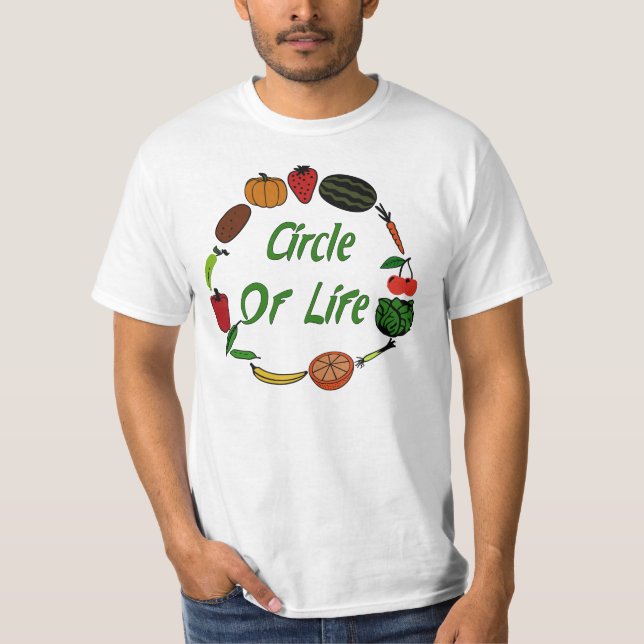 Cirkla av liv tee shirt (Framsida)