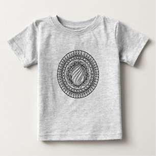 Cirkla det stam- klottret t shirt