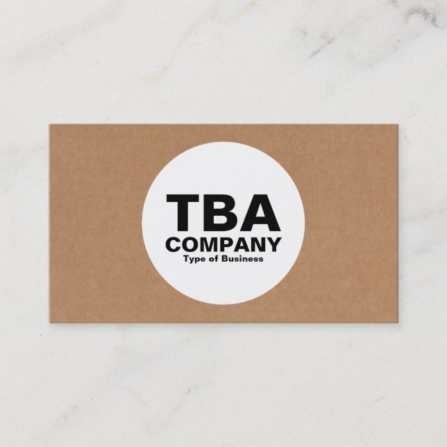 Cirkla - kartongen visitkort (Framsida)