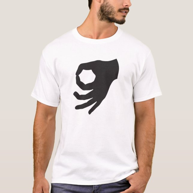 Cirkla leksvarten tee shirt (Framsida)