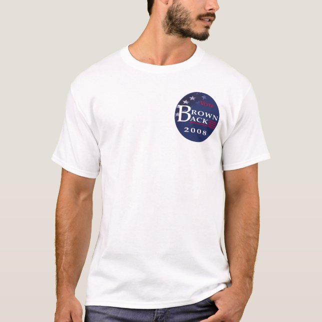 Cirkla logotypen beklär rektangulär logotypbaksida t-shirt (Framsida)