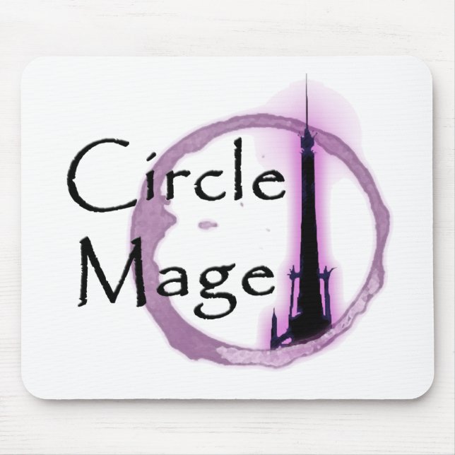 Cirkla Mage mousepad Musmatta (Framsidan)