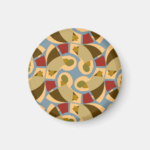 Cirkla mönstermagneten magnet