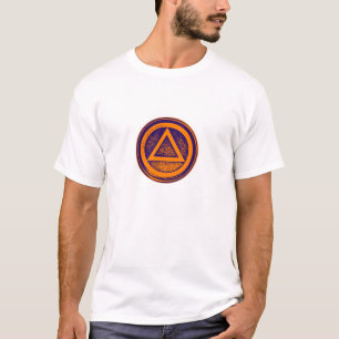 Cirkla och skjortan för tee shirt