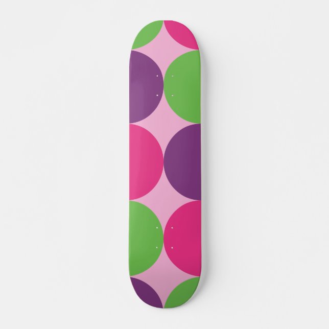 Cirkla stiger ombord design mini skateboard bräda 18,7 cm (Framsida)