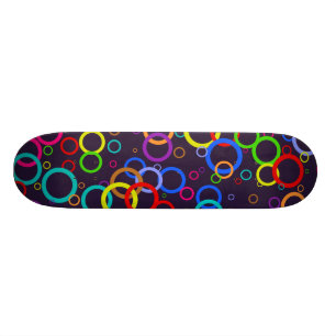 Cirkla tapeten old school skateboard bräda 21,6 cm