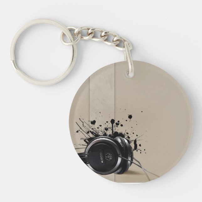 Cirkla (tvåsidiga) Keychain (Framsidan)