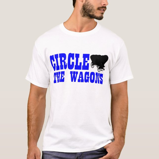 Cirkla vagnarna tee shirt (Framsida)
