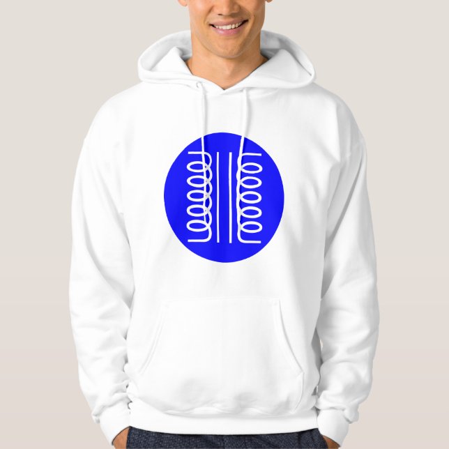 Cirklad symbol - Transformator Hoodie (Framsida)