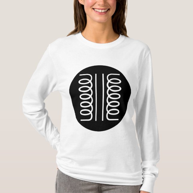 Cirklad symbol - Transformator Tröja (Framsida)