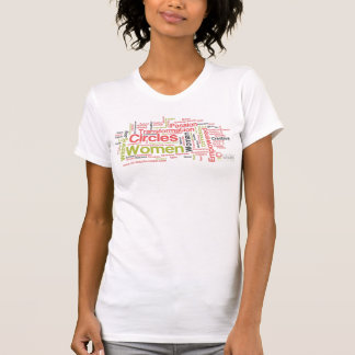 Cirklar av för centralord för kvinnor södra konst t-shirt