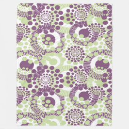 Cirklar, cirklar överallt fleecefilt