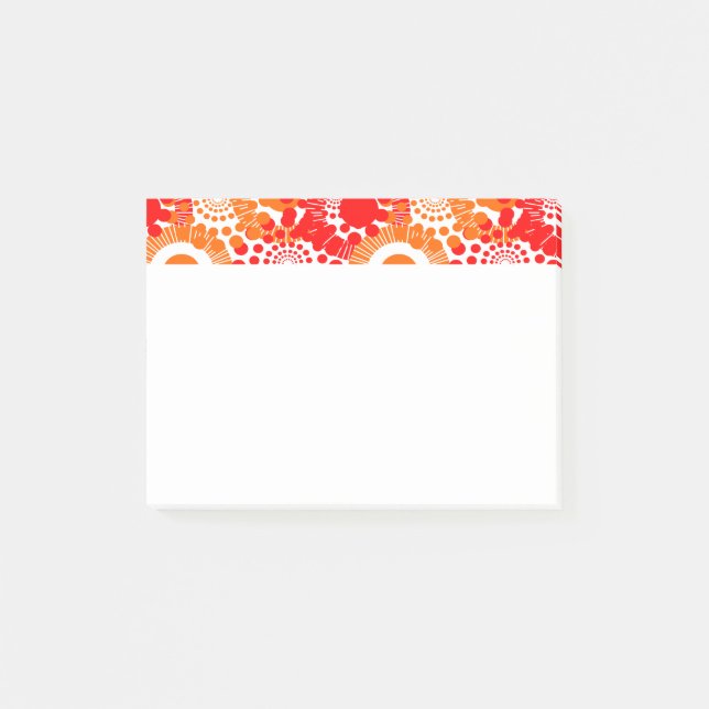 Cirklar, cirklar överallt post-it block (Framsida)